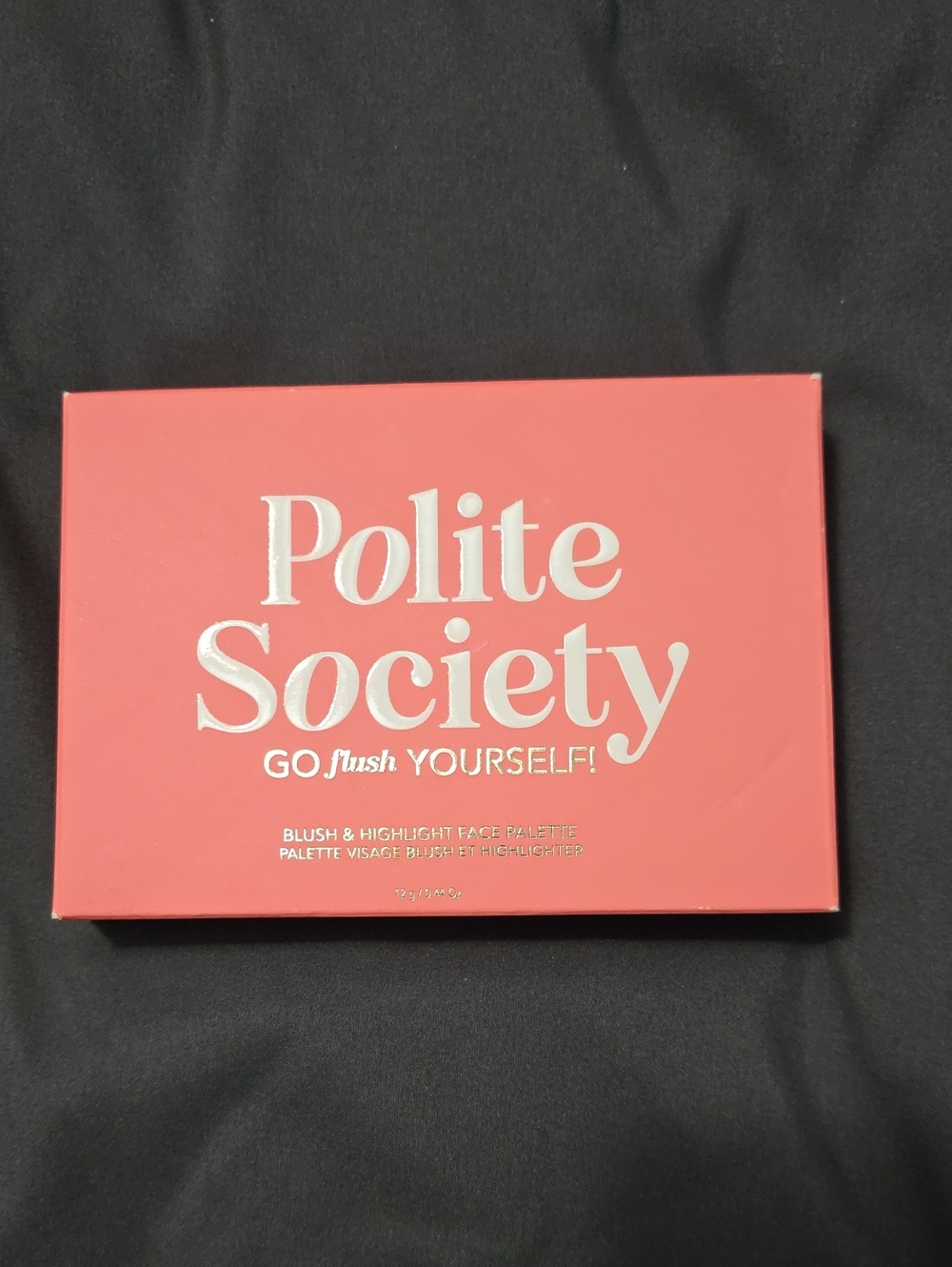 Polite Society Go Flush Yourself Blush & Highlight Face Palette - Made You Blush